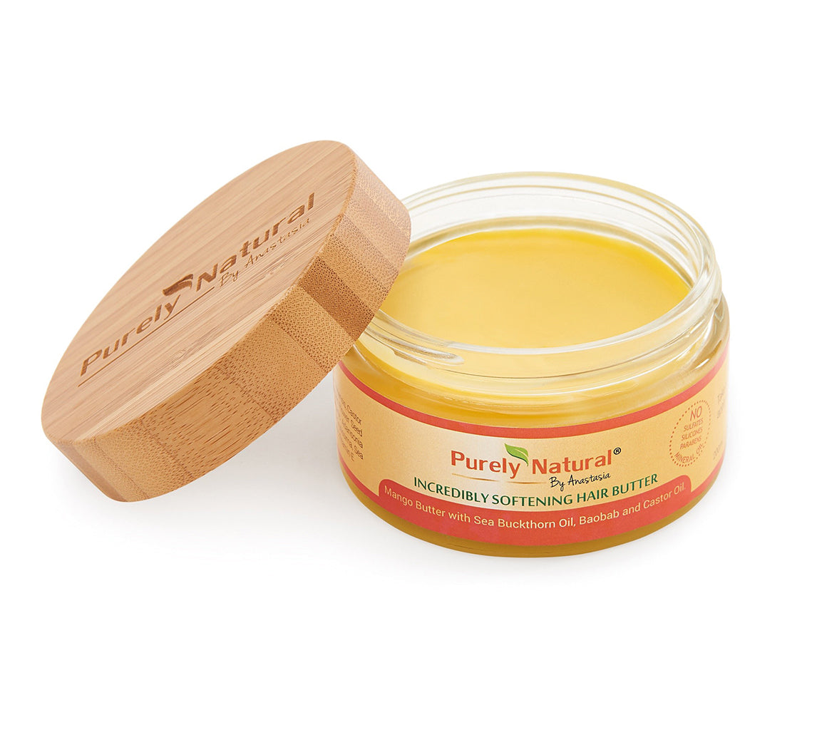 Softening Organic Mango Hair Butter from Purely Natural By Anastasia