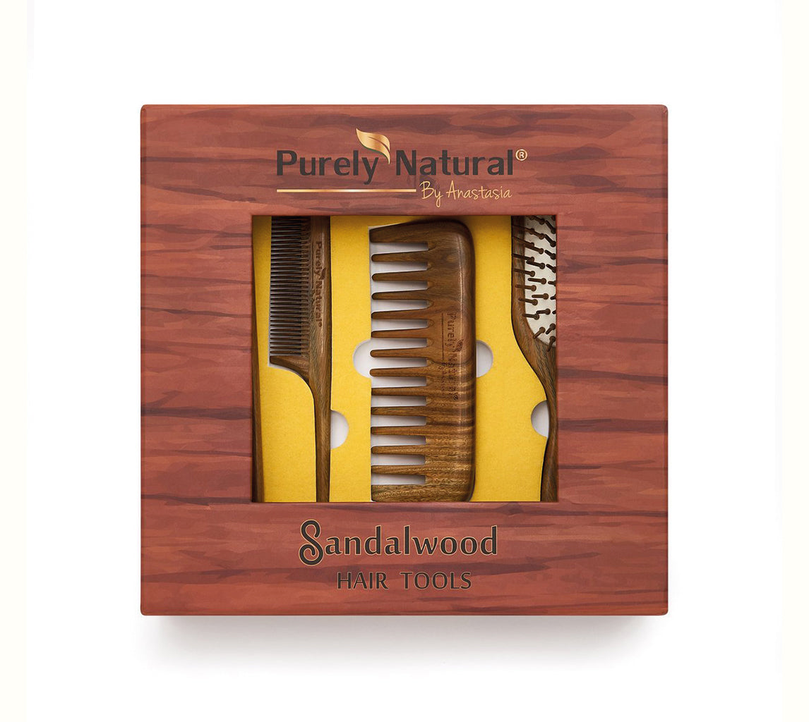 Sandalwood Hair Tools Gift Set from Purely Natural by Anastasia